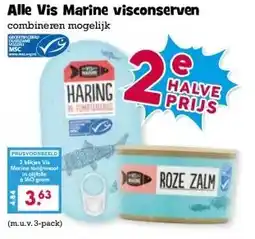 Boon`s Markt Alle Vis Marine visconserven aanbieding