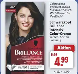 Combi Schwarzkopf Brillance Intensiv- Color-Creme aanbieding