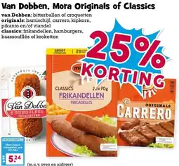 Boon`s Markt Van Dobben, Mora Originals of Classics aanbieding