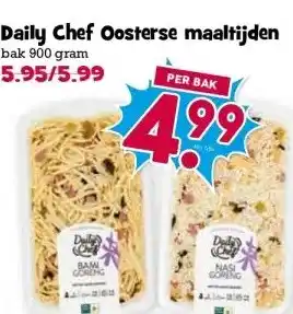 Boon`s Markt Daily Chef Oosterse maaltijden aanbieding