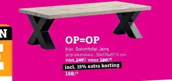 Leen Bakker Solontafel Jens aanbieding