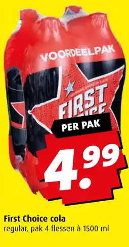 Boni First Choice cola aanbieding