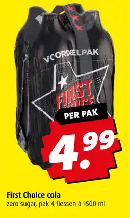 Boni First Choice cola aanbieding