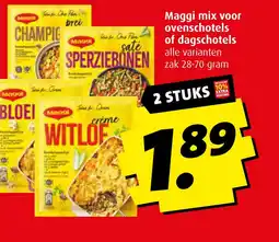 Boni Maggi mix voor ovenschotels of dagschotels aanbieding