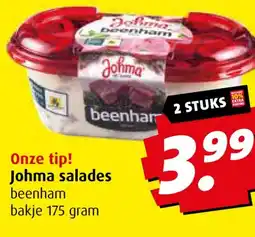 Boni Johma salades aanbieding