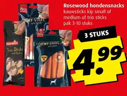 Boni Rosewood hondensnacks aanbieding