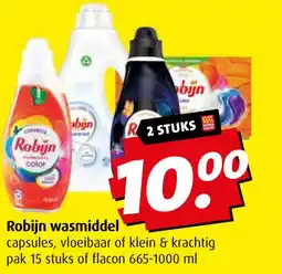 Boni Robijn wasmiddel aanbieding