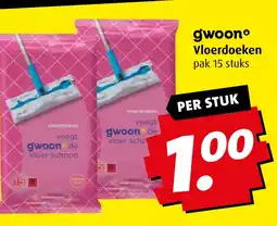 Boni gwoon Vloerdoeken aanbieding