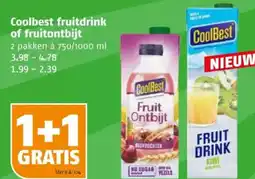 Poiesz Coolbest fruitdrink of fruitontbijt aanbieding