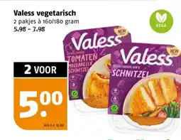 Poiesz Valess vegetarisch aanbieding