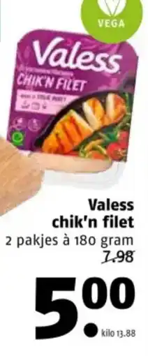 Poiesz Valess chik'n filet aanbieding