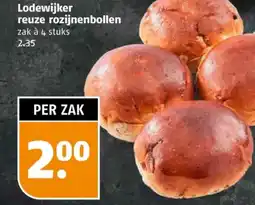 Poiesz Lodewijker reuze rozijnenbollen aanbieding