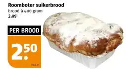 Poiesz Roomboter suikerbrood aanbieding