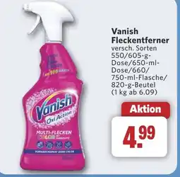 Combi Vanish Fleckentferner aanbieding