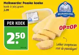 Poiesz Molkwarder Peaske koeke aanbieding