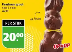 Poiesz Paashaas groot aanbieding