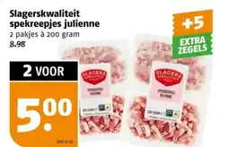 Poiesz Slagerskwaliteit spekreepjes julienne aanbieding