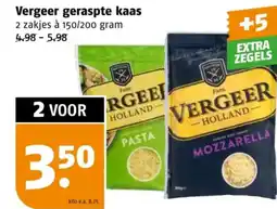 Poiesz Vergeer geraspte kaas aanbieding