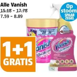 Poiesz Alle Vanish aanbieding