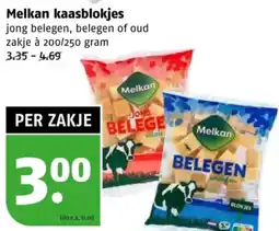 Poiesz Melkan kaasblokjes aanbieding