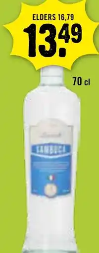 Dirck 3 Sambuca aanbieding