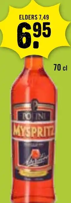 Dirck 3 MYSPRITZ aanbieding
