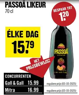 Dirck 3 PASSOA LIKEUR aanbieding