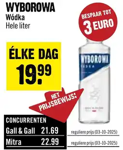 Dirck 3 WYBOROWA Wódka aanbieding