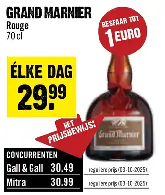 Dirck 3 Grand Marnier Rouge aanbieding