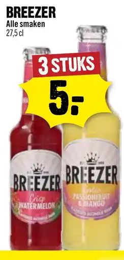 Dirck 3 BREEZER Alle smaken aanbieding