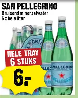 Dirck 3 San pellegrino Bruisend mineraalwater aanbieding