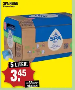 Dirck 3 SPA REINE Mineraalwater aanbieding