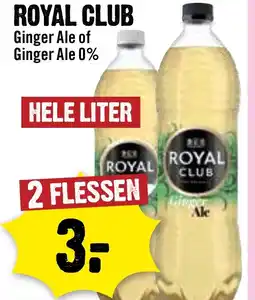 Dirck 3 Royal club Ginger Ale of Ginger Ale 0% aanbieding