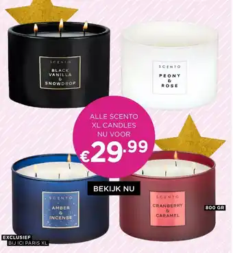 ICI Paris XL Scento XL Candles 800g aanbieding