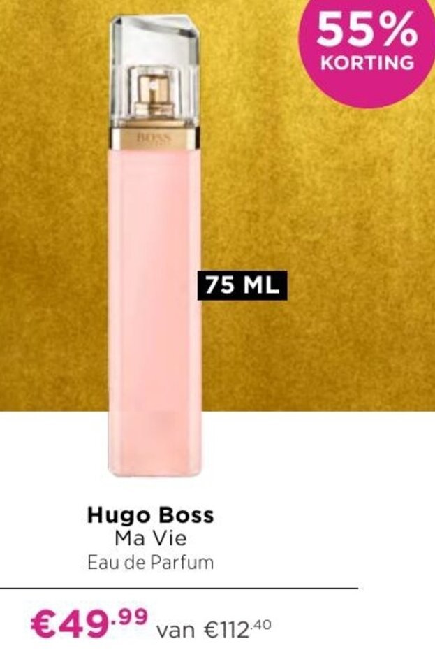 Hugo Boss Ma Vie 55% Korting Aanbieding bij Ici Paris Xl