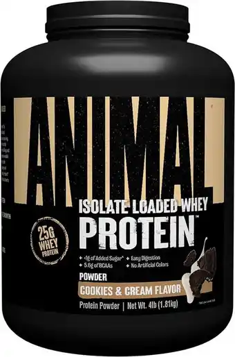 Bol.com Animal Whey 2300gr Cookies & Cream aanbieding