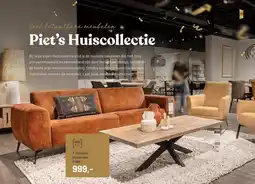 Piet Klerkx 3 zitsbank Mondriaan aanbieding