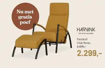 Piet Klerkx Fauteuil Club Relax aanbieding