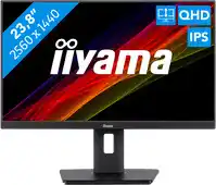 Bol.com iiyama ProLite XUB2492QSU-B1 - 24 Inch - IPS - QHD - USB-hub - In hoogte verstelbaar aanbieding