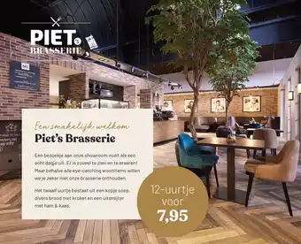 Piet Klerkx Piet's Brasserie aanbieding