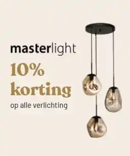 Piet Klerkx Masterlight op alle verlichting aanbieding