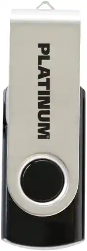 Conrad Platinum TWS USB-stick 32 GB Zwart 177491 USB-A 3.2 Gen 1 aanbieding