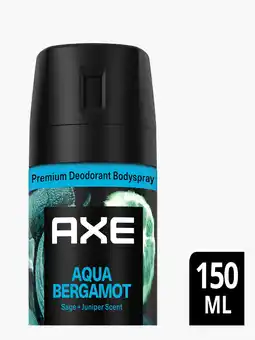 Flink Axe Deo Bodyspray Aqua Bergamot 150ML aanbieding