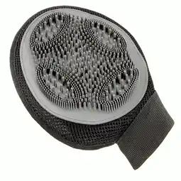 Pets Place Ferplast Verzorgingsborstel Handschoen - Hondenvachtborstel - 24.5x19x2 cm Rood Zwart Grijs aanbieding