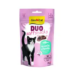 Zooplus 50g GimCat Duo Zachte Snacks 50g Zalm & Forel kattensnacks aanbieding