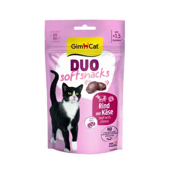 Zooplus 50g GimCat Duo Zachte Snacks 50g Rundvlees & Kaas kattensnacks aanbieding