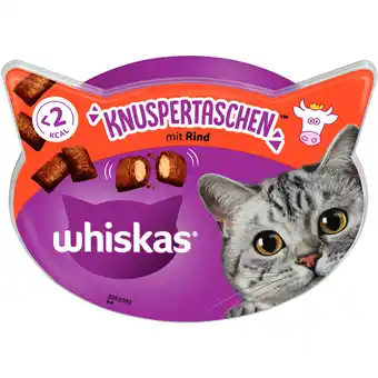 Zooplus 15% korting! Whiskas Katten snacks - Temptations Rund (60 g) aanbieding