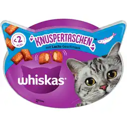 Zooplus 15% korting! Whiskas Katten snacks - Temptations Zalm (60 g) aanbieding