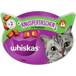 Zooplus 15% korting! Whiskas Katten snacks - Temptations Kalkoen (60 g) aanbieding