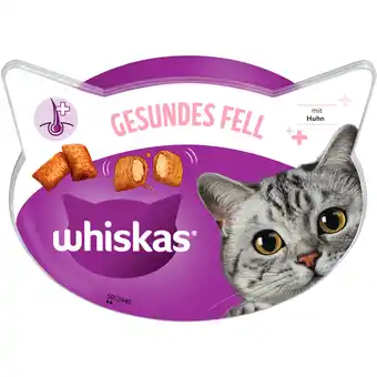 Zooplus 15% korting! Whiskas Katten snacks - Gezonde Vacht (50 g) aanbieding